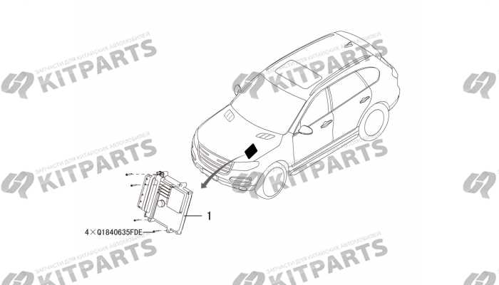 Блок управления двигателем Haval
