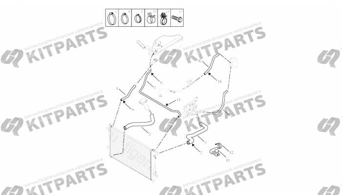 COOLING PIPE Geely