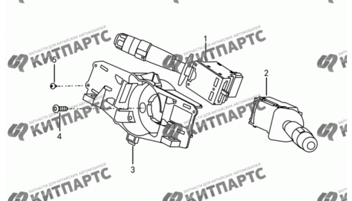 Подрулевые переключатели Dong Feng H30 Cross